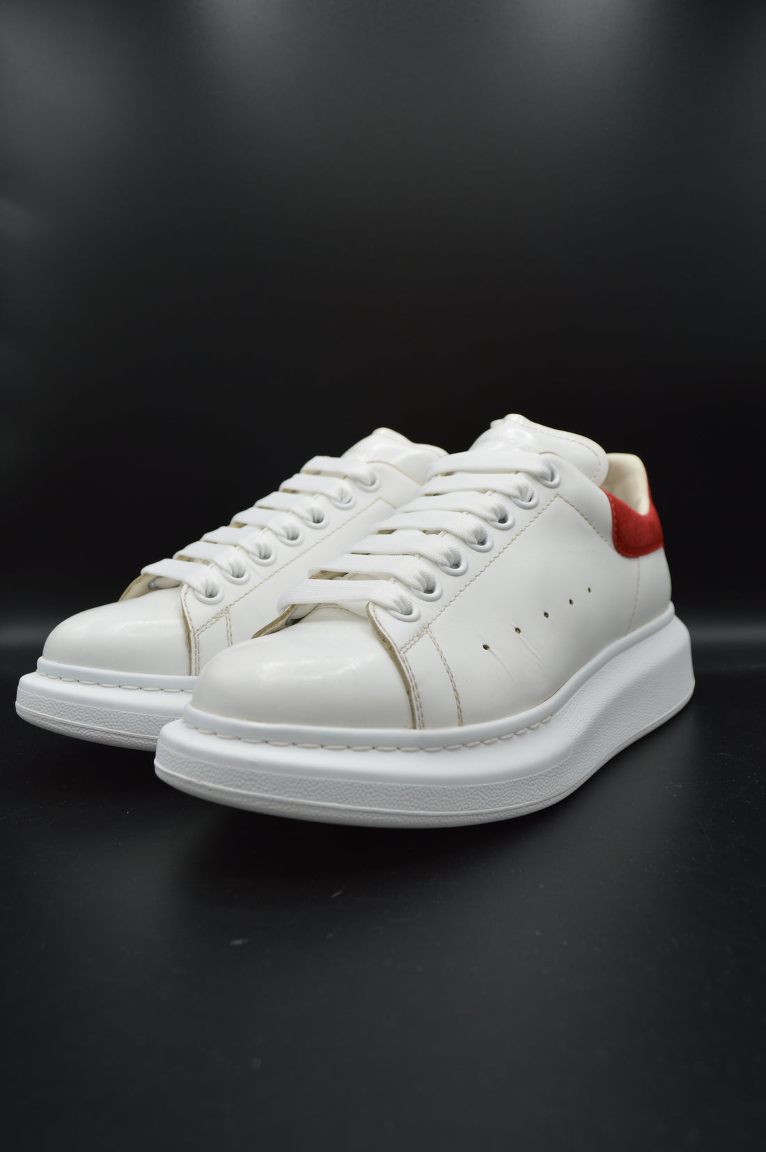 Alexander Mcqueen Oversize blanc/rouge - T40