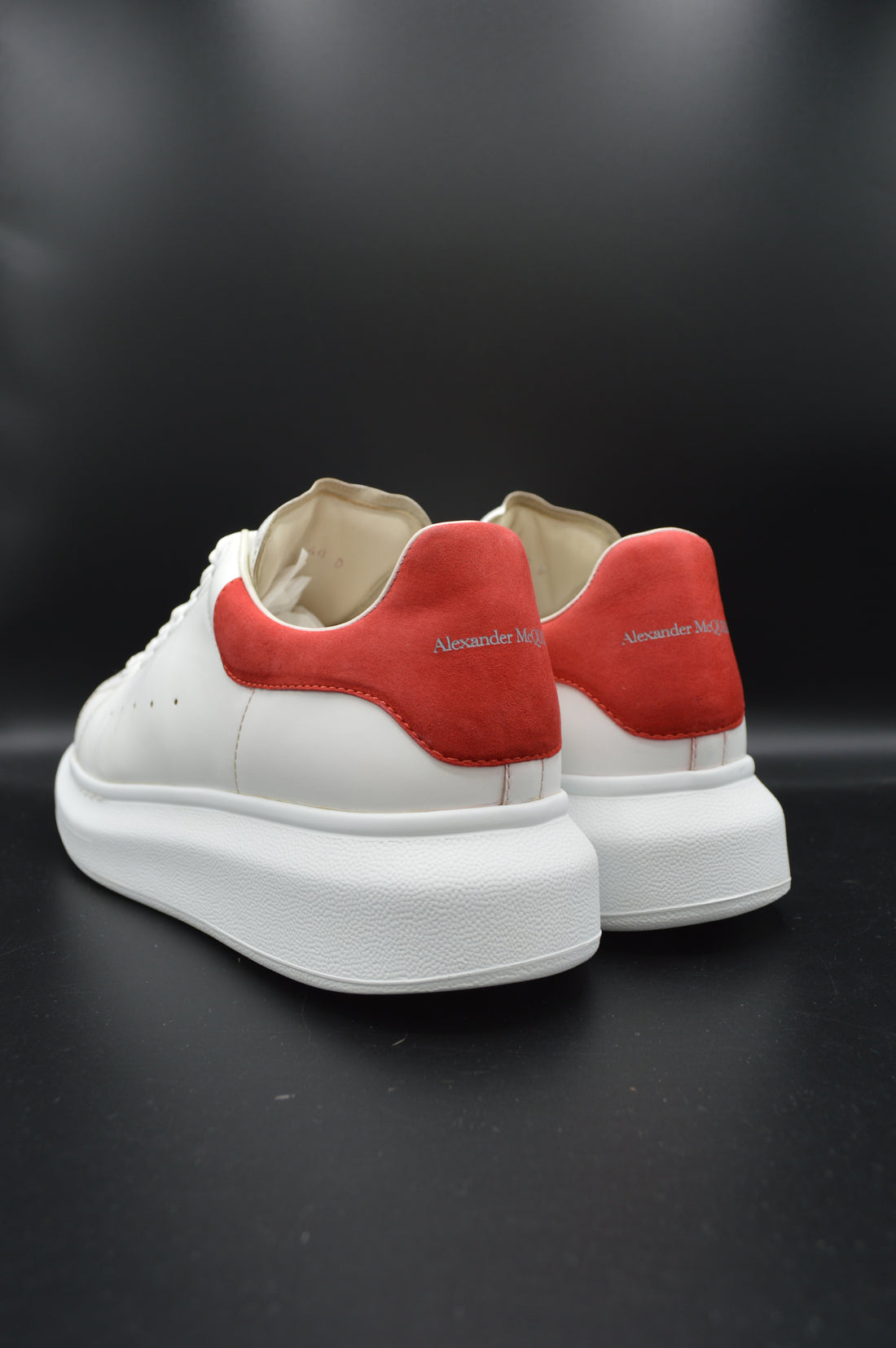 Alexander Mcqueen Oversize blanc/rouge - T40