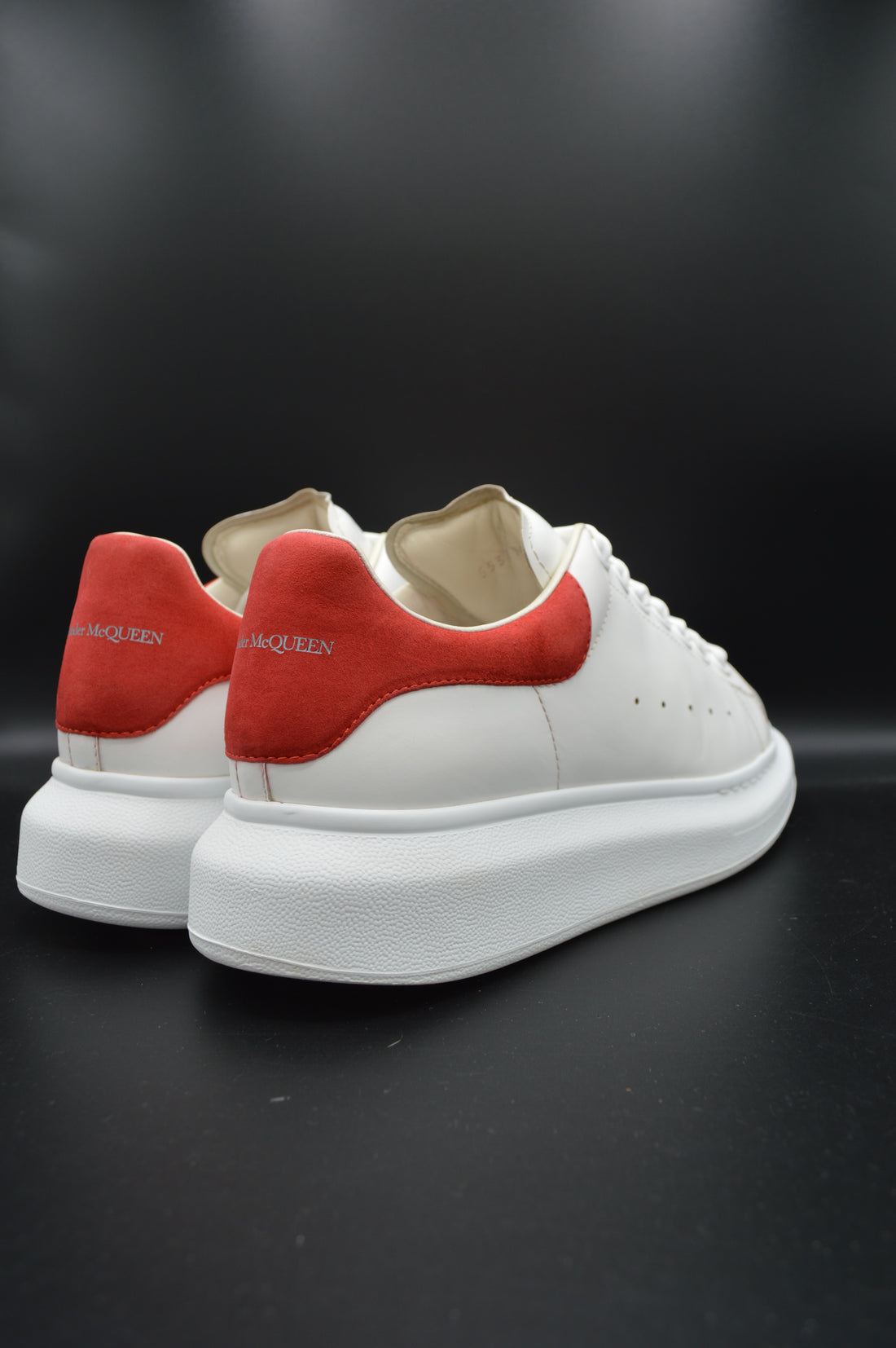 Alexander Mcqueen Oversize blanc/rouge - T40