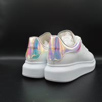 Alexander Mcqueen Oversize blanc/irisé - T36