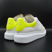 Alexander Mcqueen Oversize blanc/jaune fluo - T39