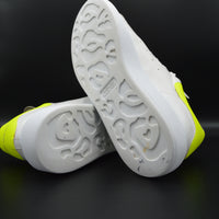 Alexander Mcqueen Oversize blanc/jaune fluo - T39