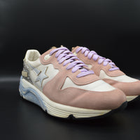 Golden Goose Running Sole rose/blanc/paillette argent - T39