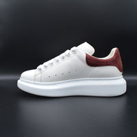 Alexander Mcqueen Oversize blanc/bordeaux - T38
