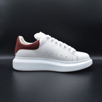 Alexander Mcqueen Oversize blanc/bordeaux - T38