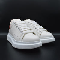 Alexander Mcqueen Oversize blanc/bordeaux - T38
