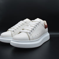 Alexander Mcqueen Oversize blanc/bordeaux - T38