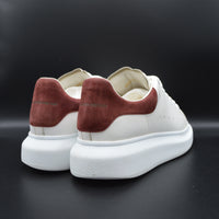Alexander Mcqueen Oversize blanc/bordeaux - T38