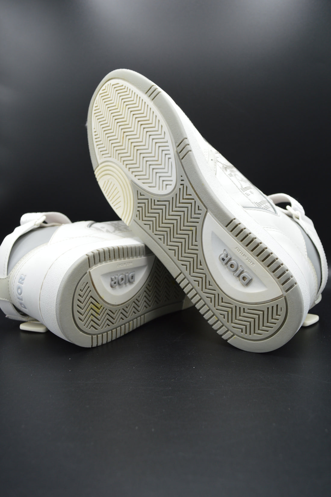 Dior B27 montantes blanc/gris - T43