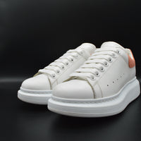 Alexander Mcqueen Oversize blanc/saumon- T38