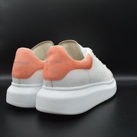 Alexander Mcqueen Oversize blanc/saumon- T38