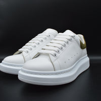 Alexander Mcqueen Oversize blanc/vert kaki - T40