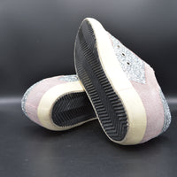 Golden Goose Superstar paillette argent/vert/gris - T39