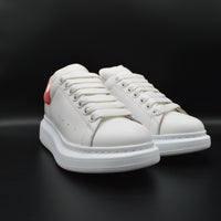 Alexander Mcqueen Oversize blanc/rouge - T37