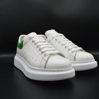 Alexander Mcqueen Oversize blanc/vert - T37