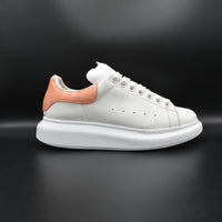 Alexander Mcqueen Oversize blanc/crocodile saumon - T39