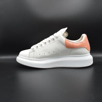 Alexander Mcqueen Oversize blanc/crocodile saumon - T39