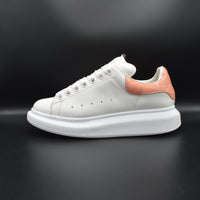 Alexander Mcqueen Oversize blanc/crocodile saumon - T39