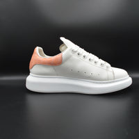 Alexander Mcqueen Oversize blanc/crocodile saumon - T39