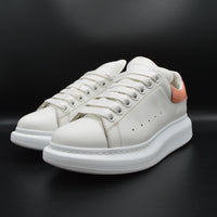 Alexander Mcqueen Oversize blanc/crocodile saumon - T39