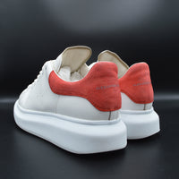 Alexander Mcqueen Oversize blanc/rouge - T38