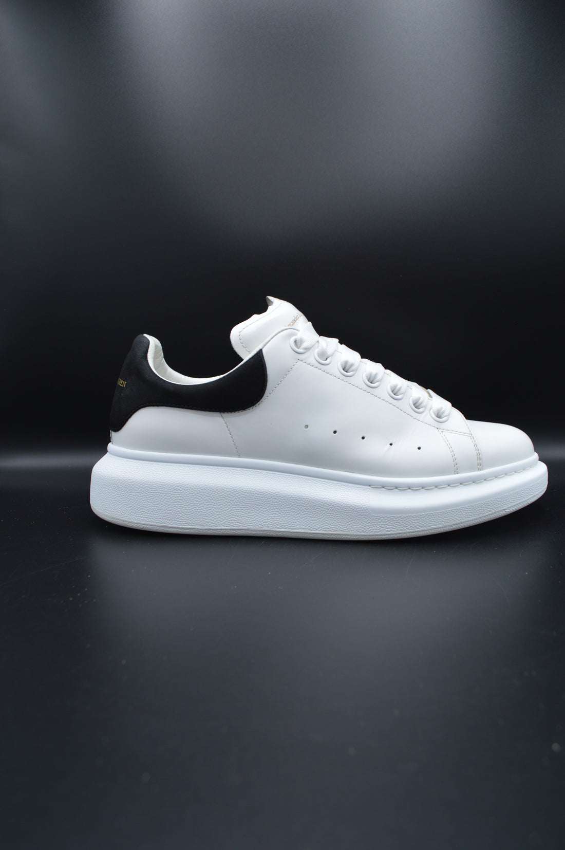 Alexander Mcqueen Oversize blanc/noir - T40