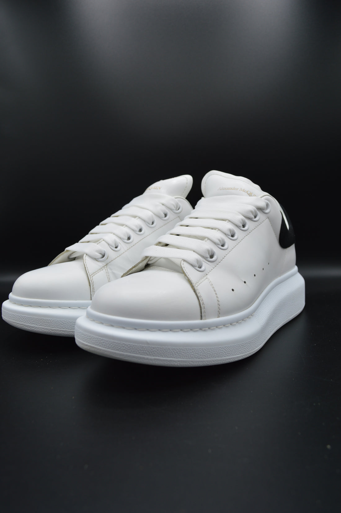 Alexander Mcqueen Oversize blanc/noir - T40