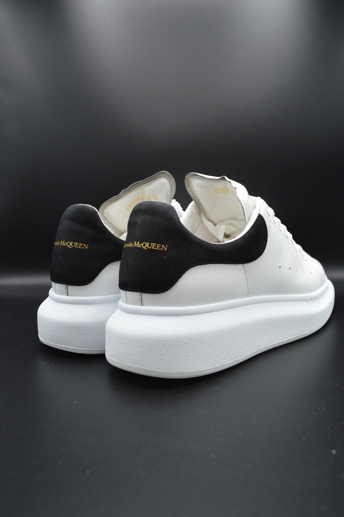 Alexander Mcqueen Oversize blanc/noir - T40