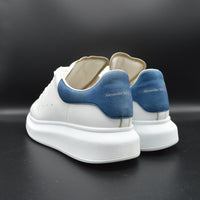 Alexander Mcqueen Oversize blanc/bleu marine - T37,5
