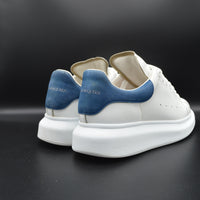 Alexander Mcqueen Oversize blanc/bleu marine - T37,5