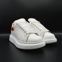 Alexander Mcqueen Oversize blanc/rouge - T35,5
