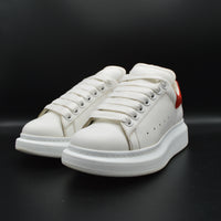 Alexander Mcqueen Oversize blanc/rouge - T35,5