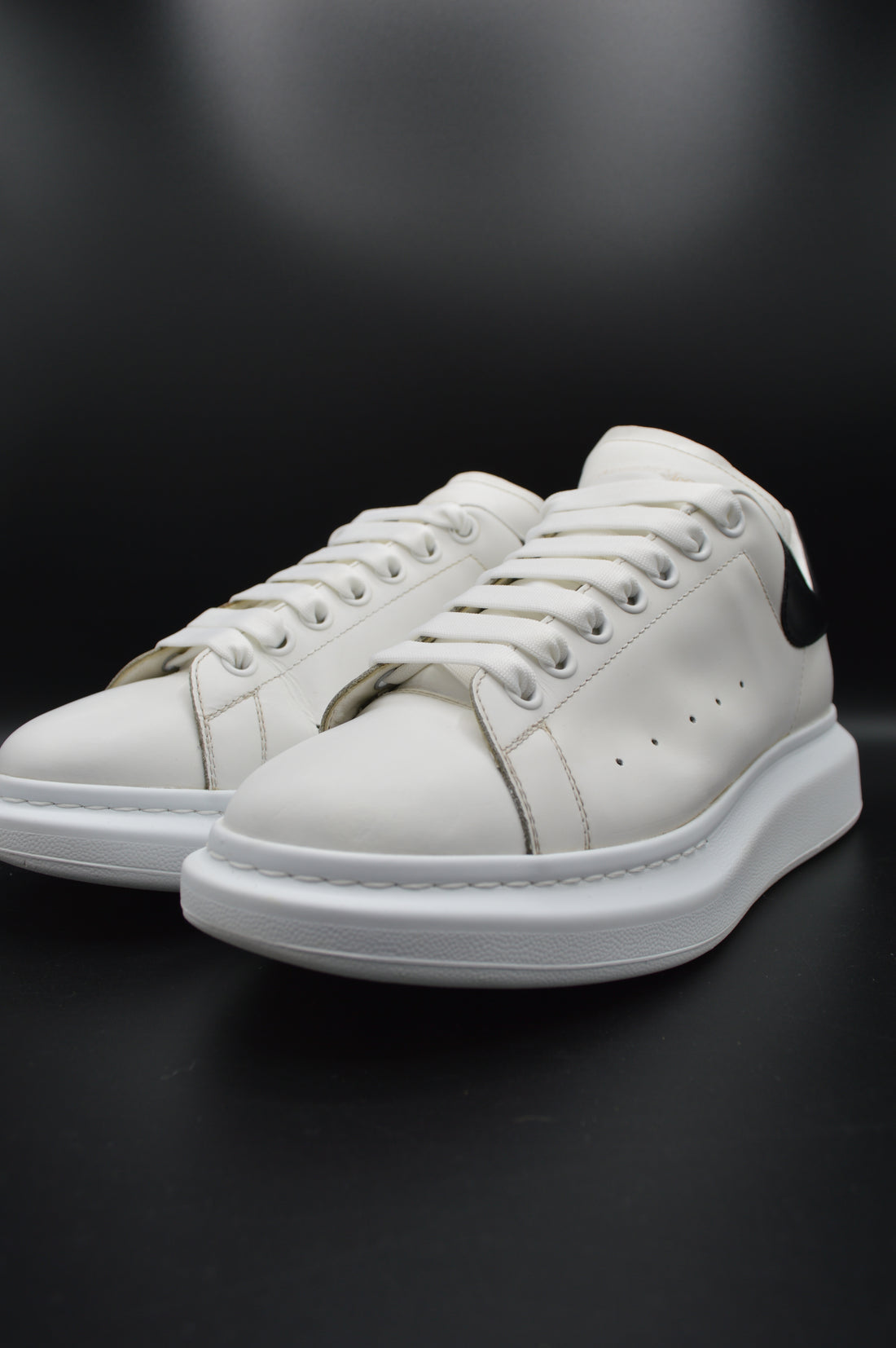 Alexander Mcqueen oversize blanc/noir - T43