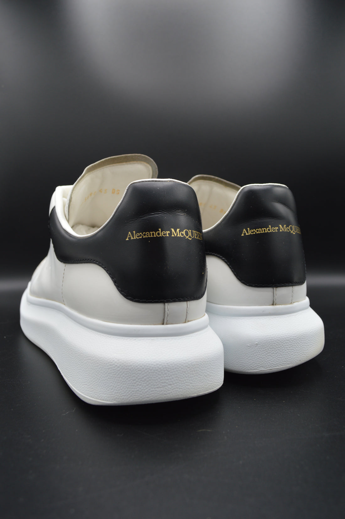 Alexander Mcqueen oversize blanc/noir - T43