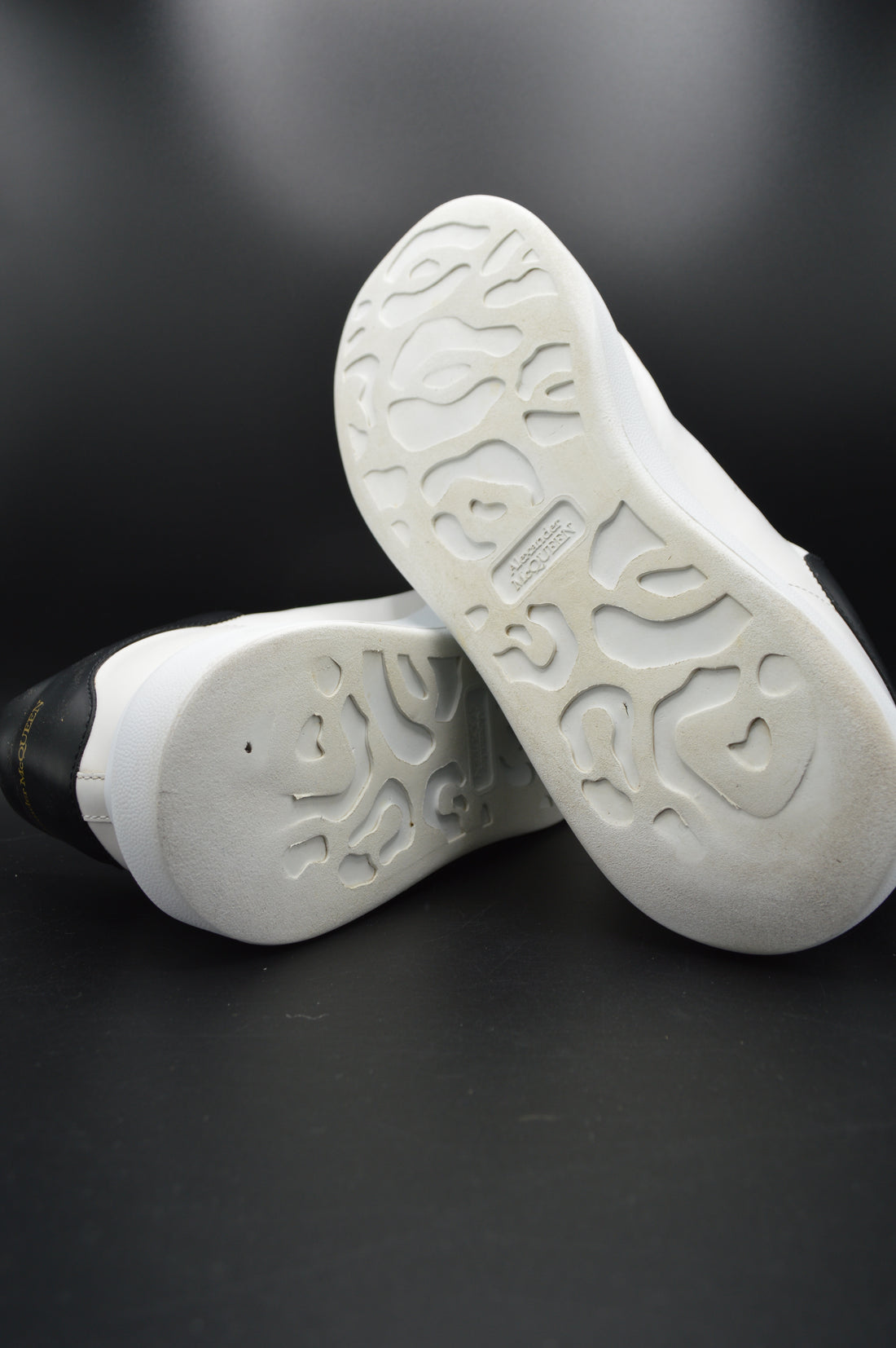 Alexander Mcqueen oversize blanc/noir - T43