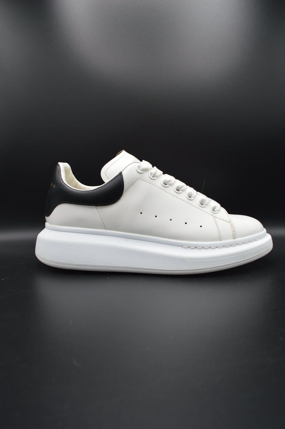 Alexander Mcqueen oversize blanc/noir - T40