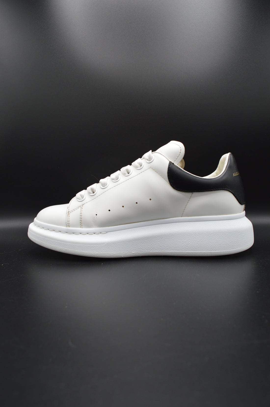 Alexander Mcqueen oversize blanc/noir - T40