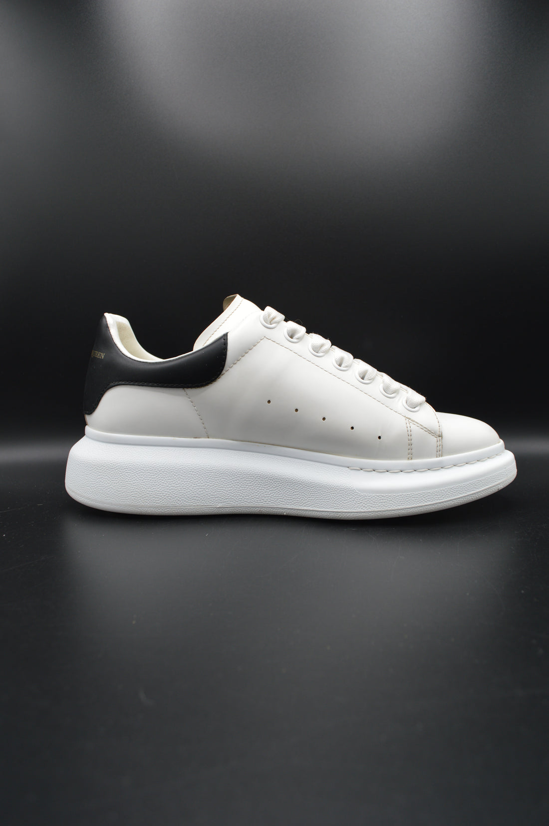 Alexander Mcqueen oversize blanc/noir - T40