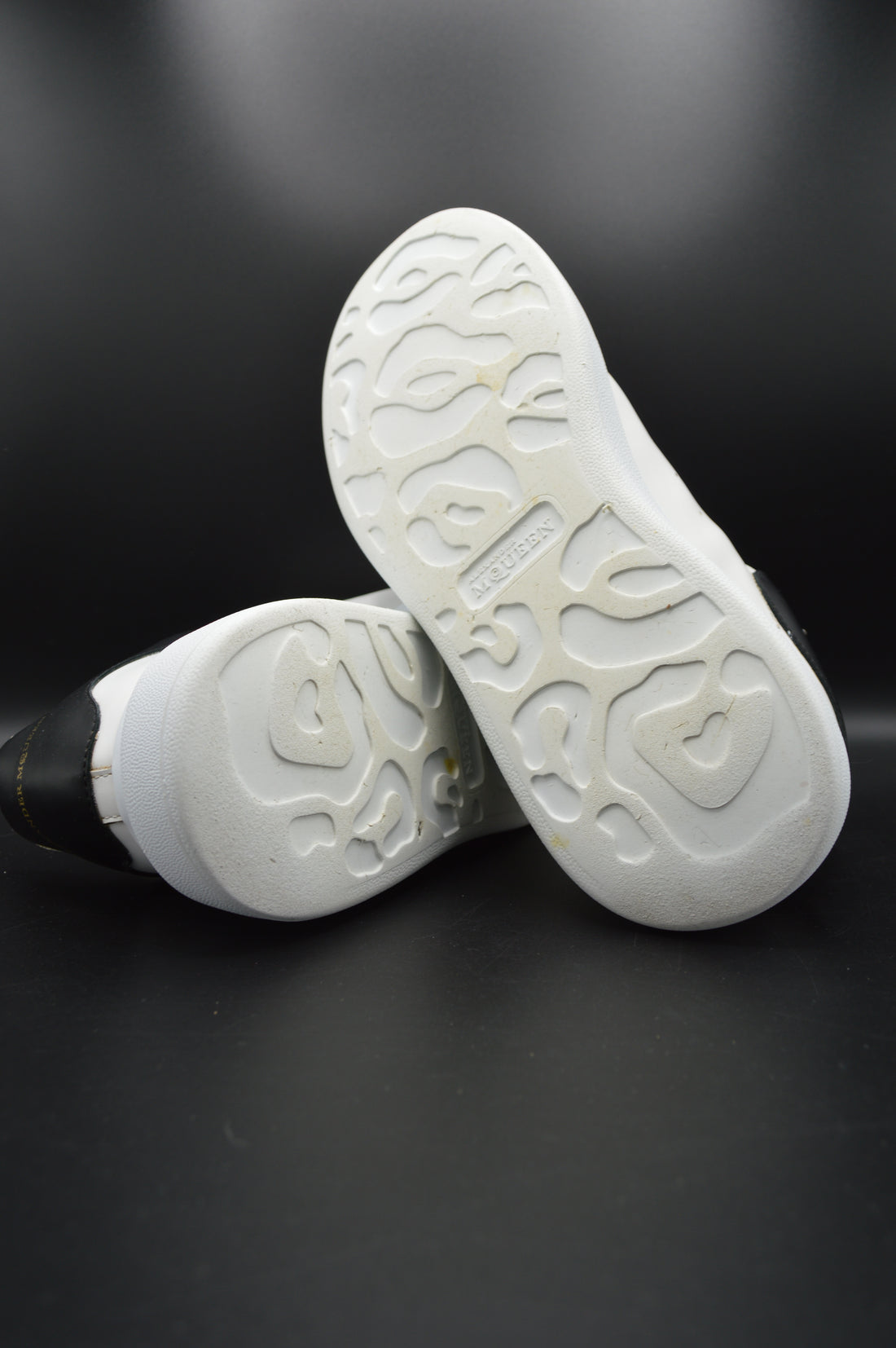 Alexander Mcqueen oversize blanc/noir - T40