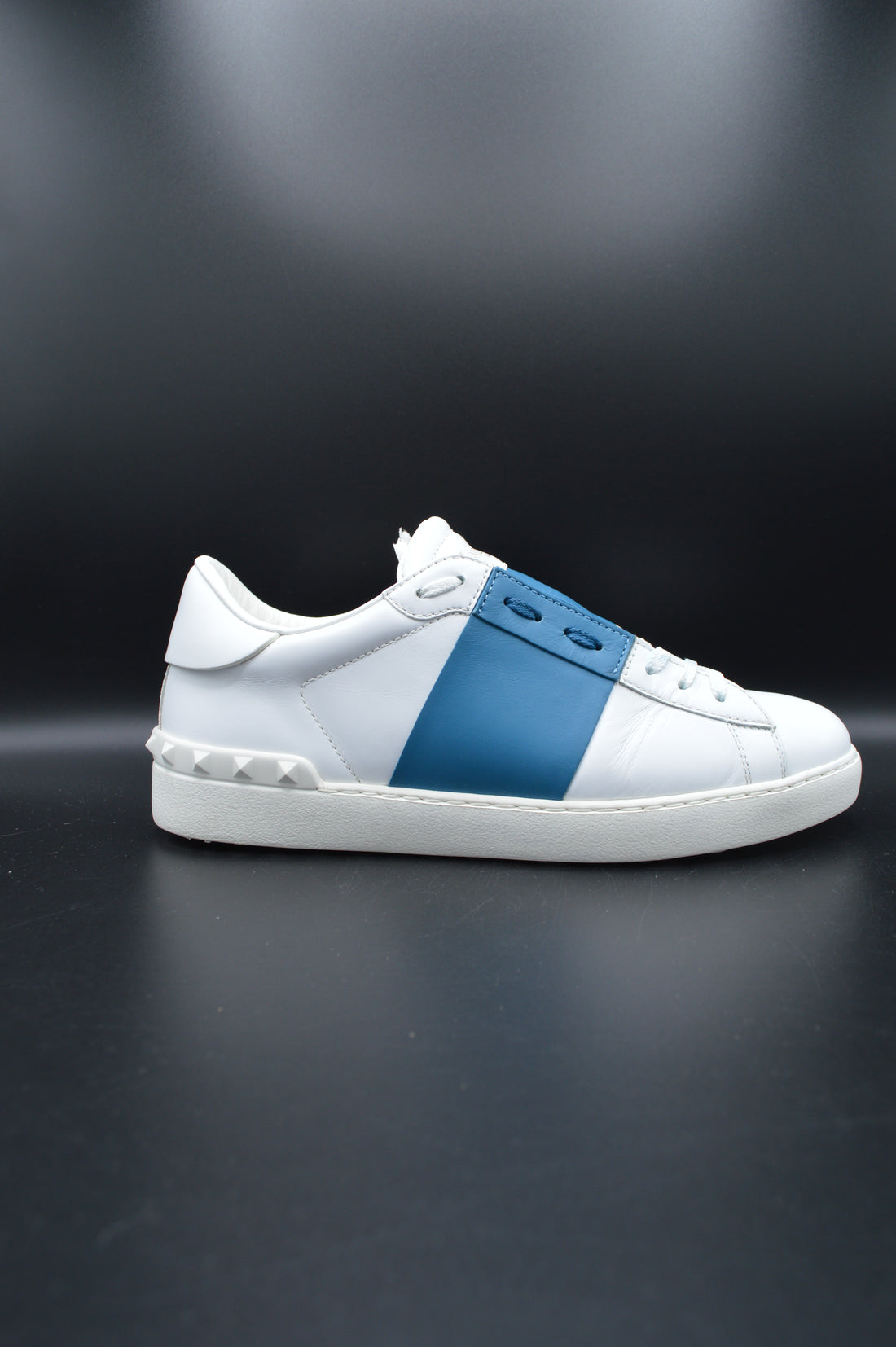 Valentino open blanc/bleu - T40