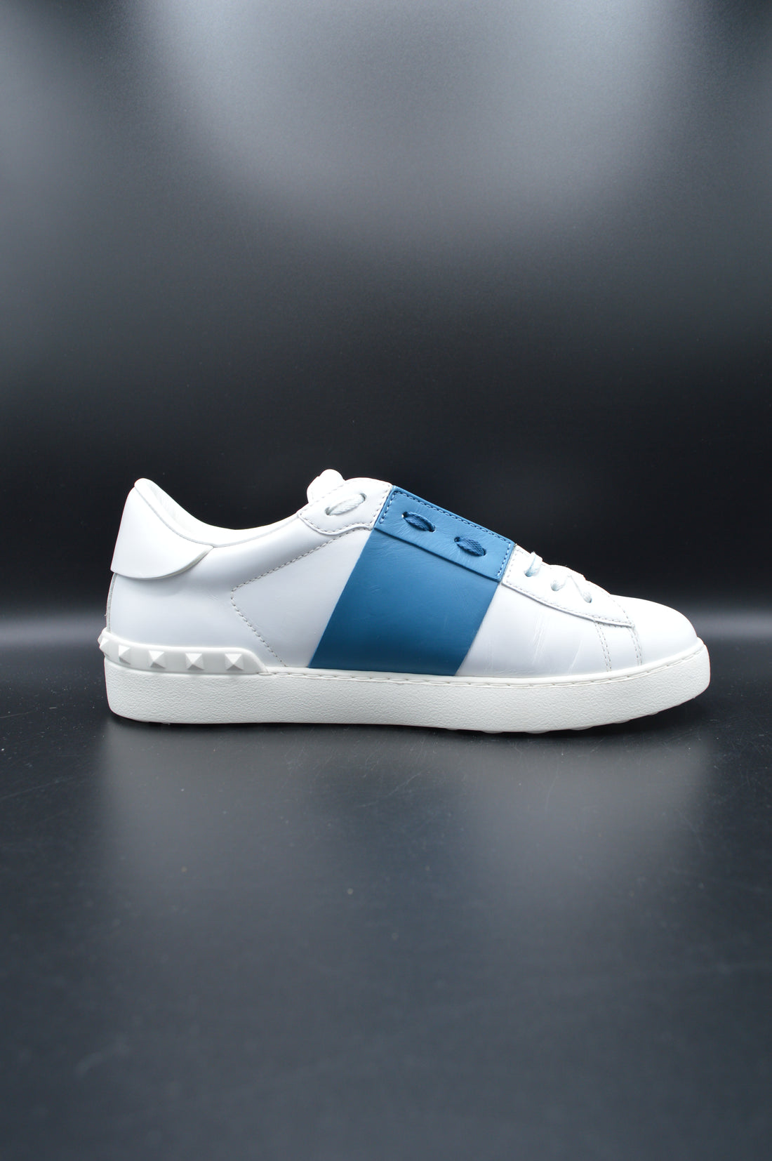 Valentino open blanc/bleu - T40