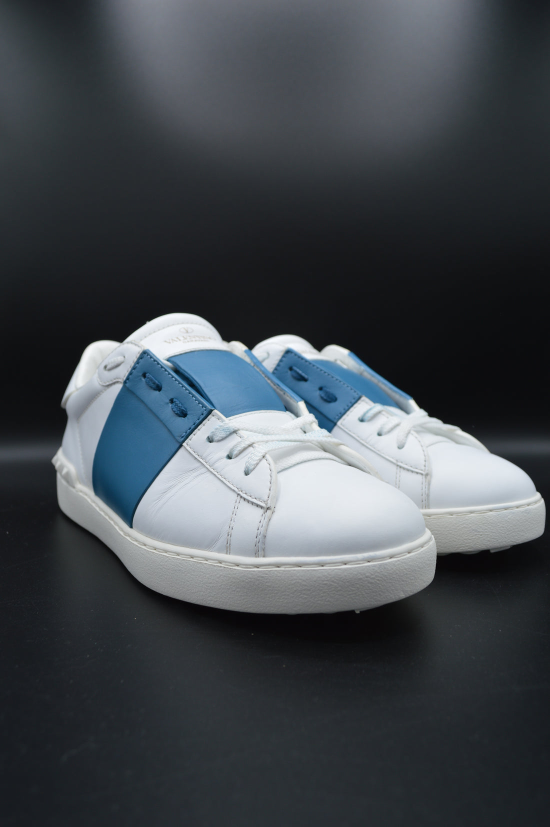Valentino open blanc/bleu - T40