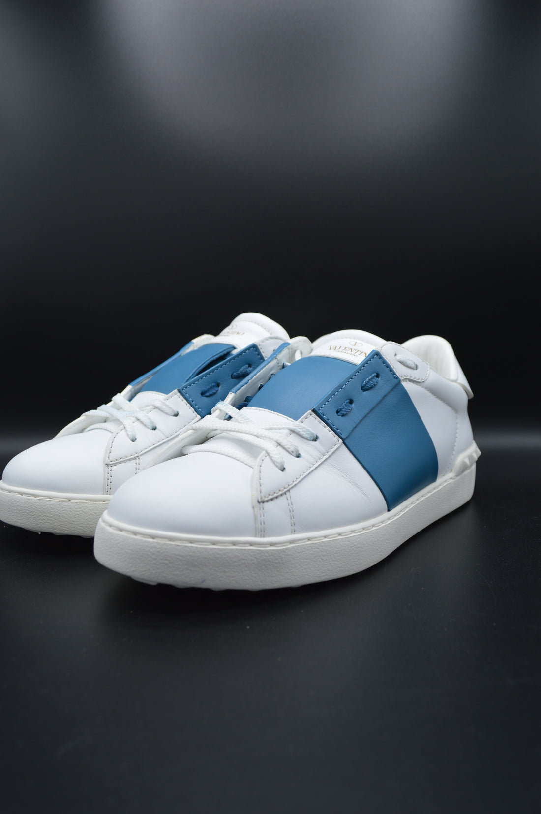 Valentino open blanc/bleu - T40