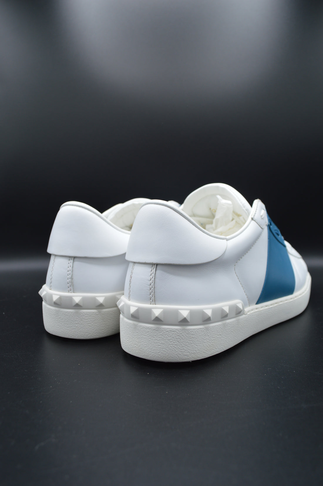 Valentino open blanc/bleu - T40