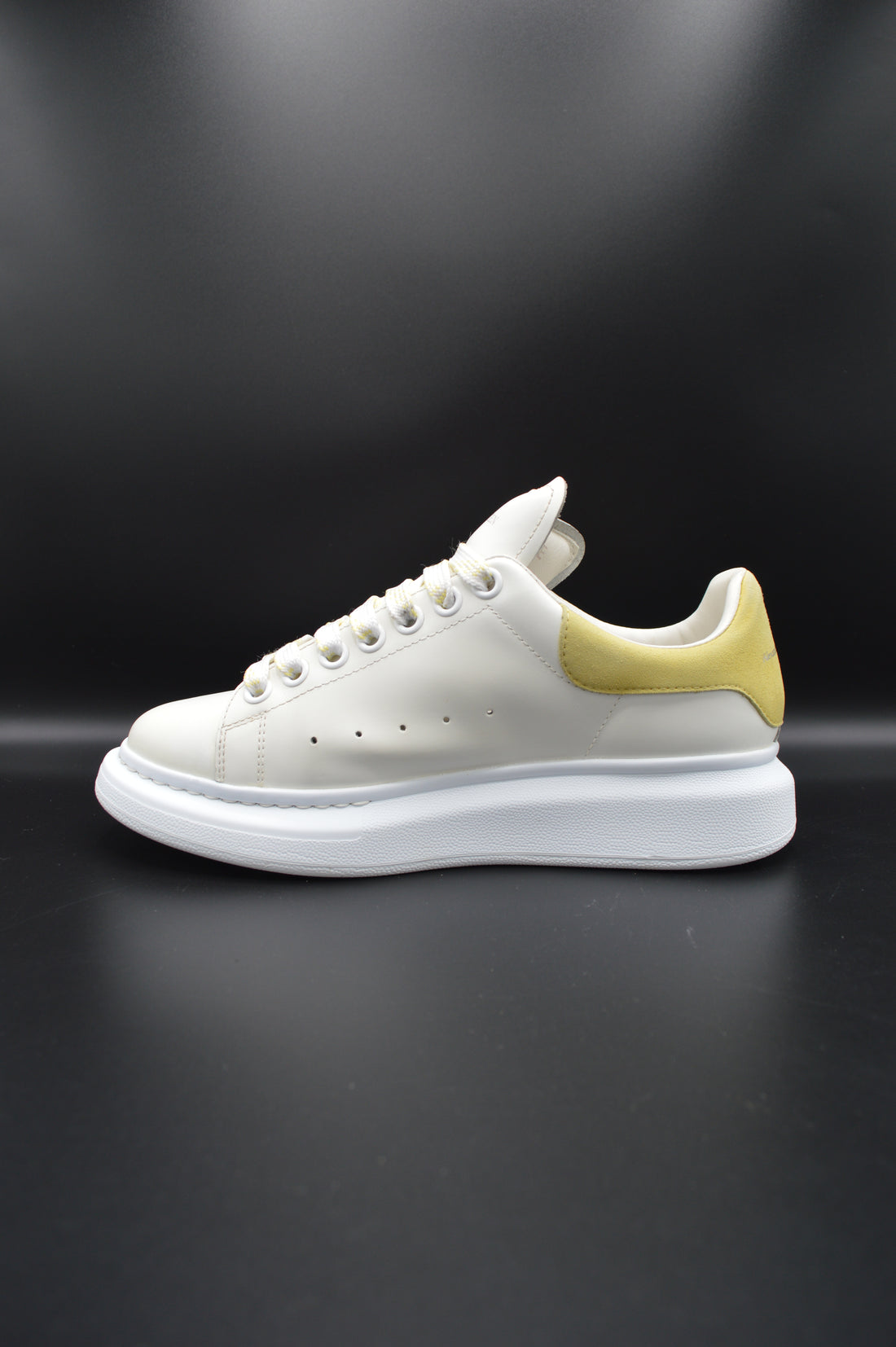 Alexander Mcqueen Oversize Blanc / Jaune - T38,5