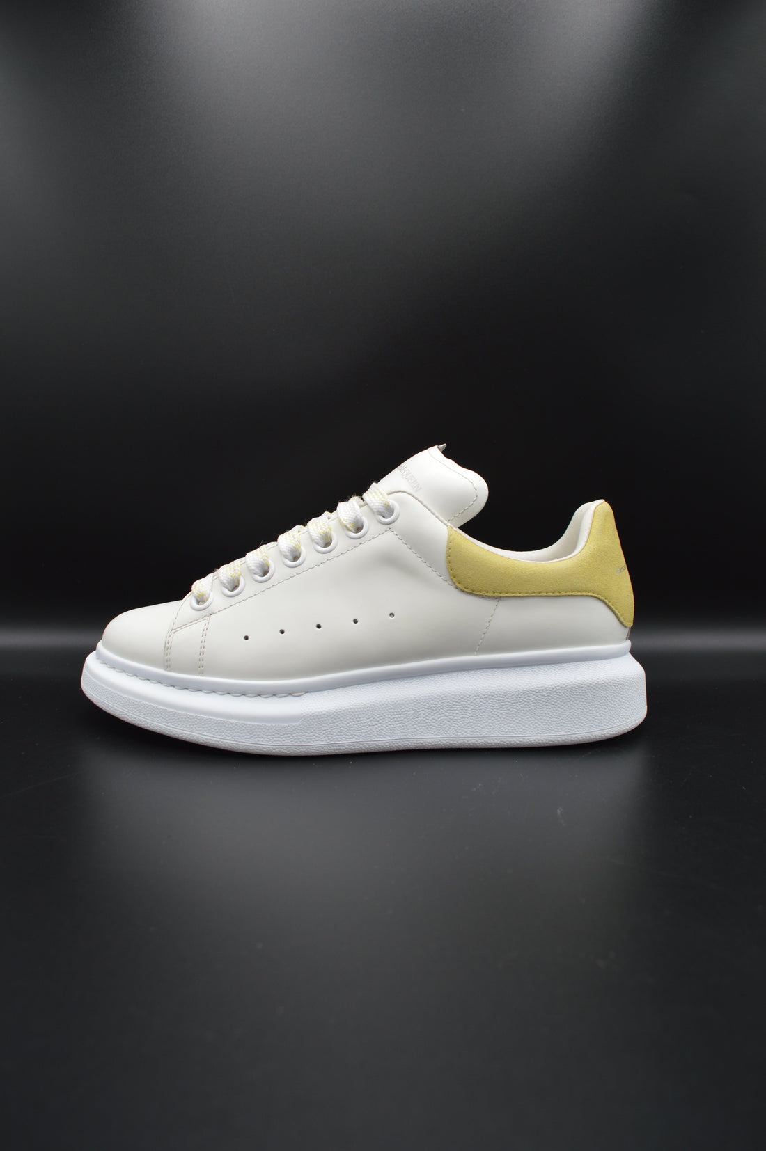 Alexander Mcqueen Oversize Blanc / Jaune - T38,5