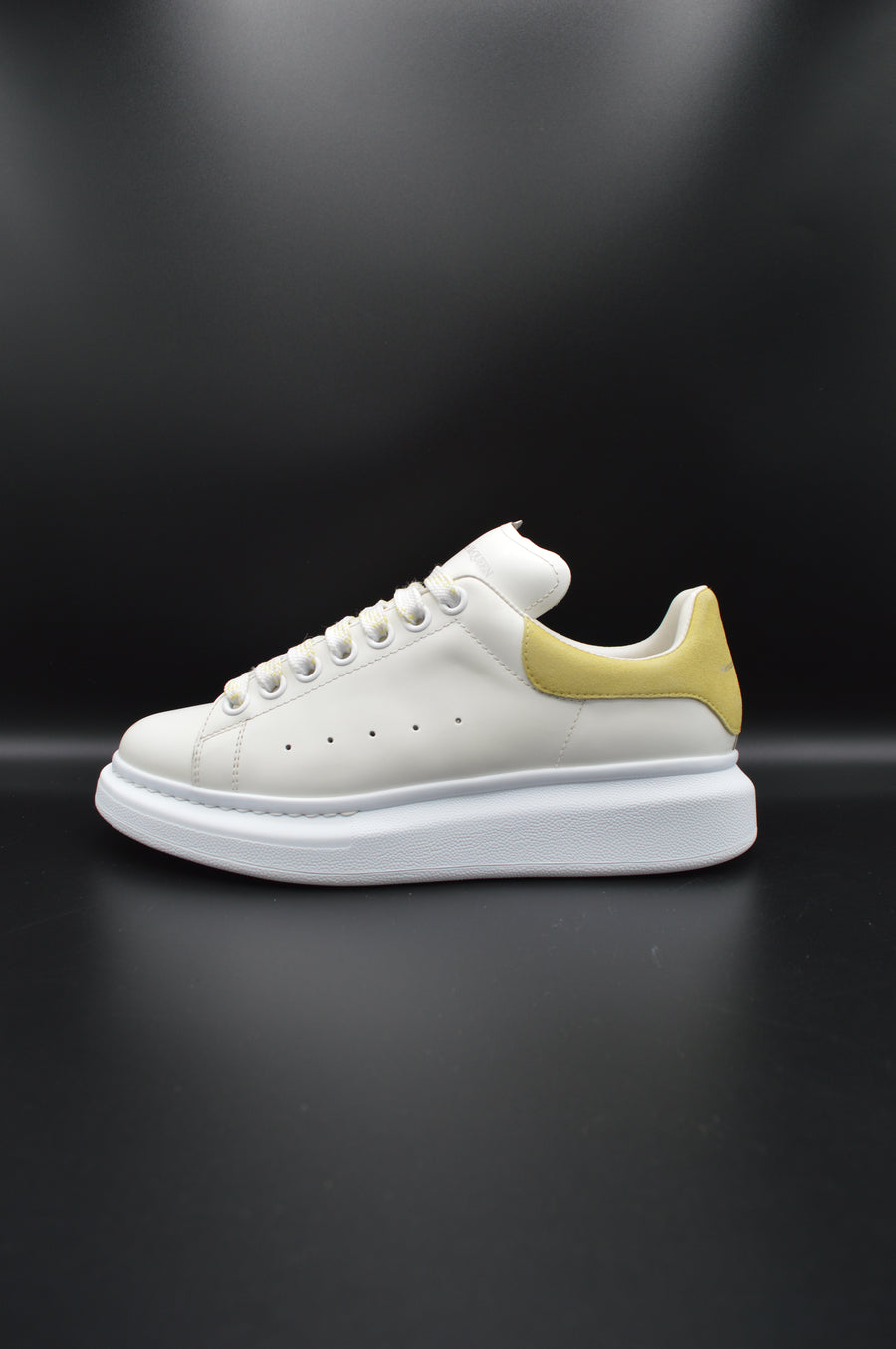 Alexander Mcqueen Oversize Blanc / Jaune - T38,5