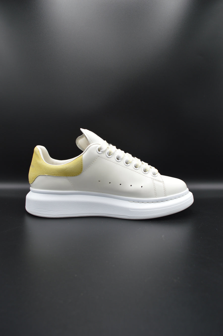 Alexander Mcqueen Oversize Blanc / Jaune - T38,5