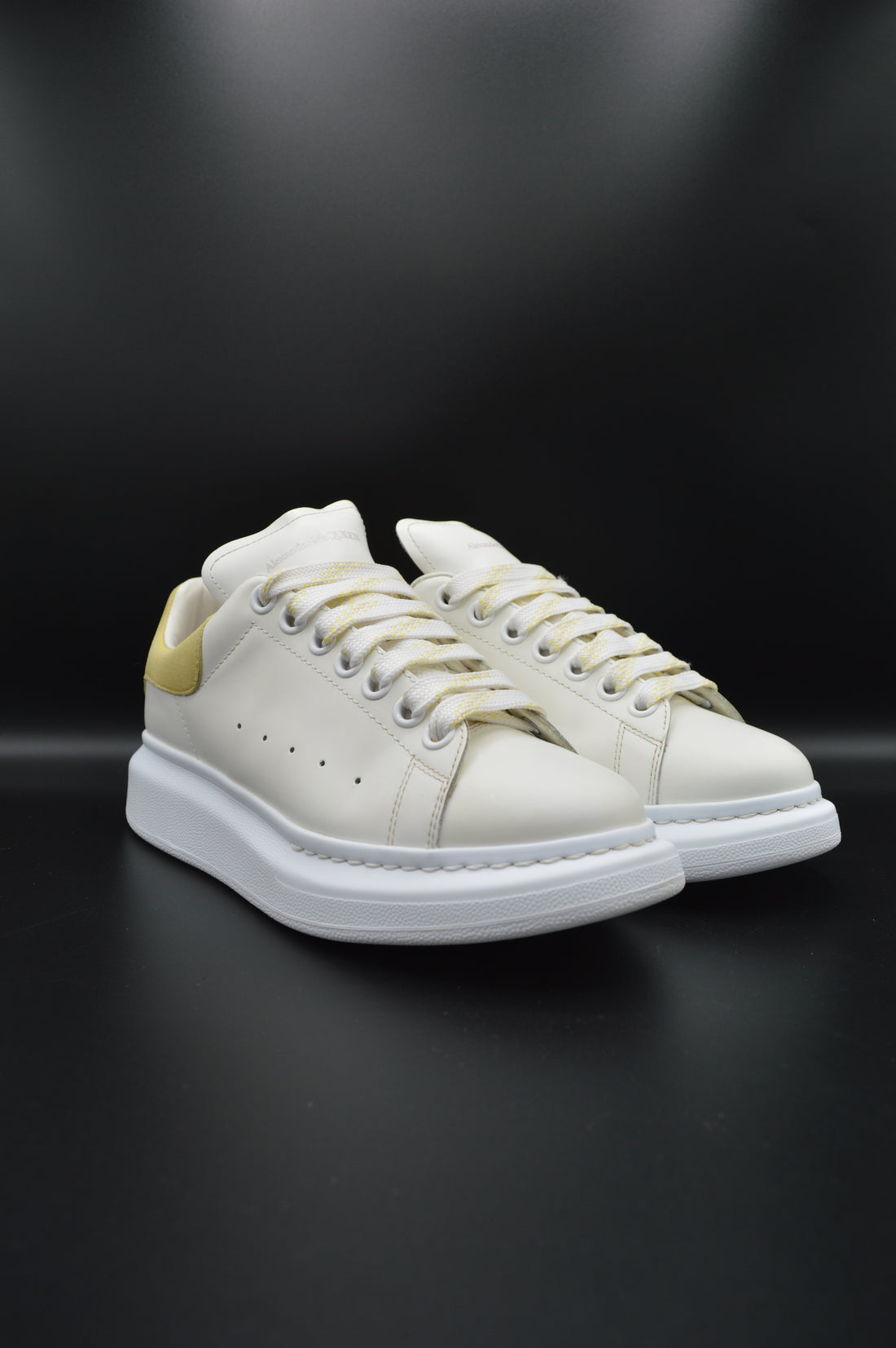 Alexander Mcqueen Oversize Blanc / Jaune - T38,5