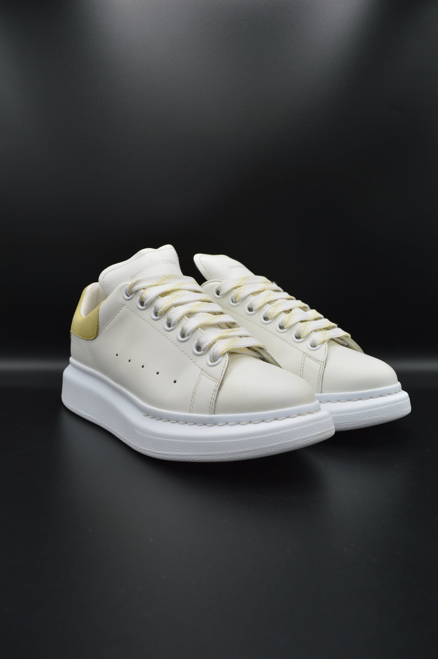 Alexander Mcqueen Oversize Blanc / Jaune - T38,5